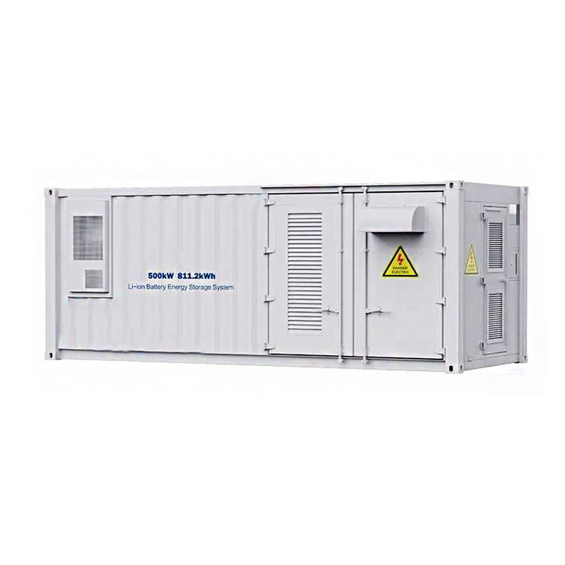 Tudo em um lítio Ion Phosphate Battery do recipiente 500kW 100ah LFP do sistema do armazenamento de energia de ESS
