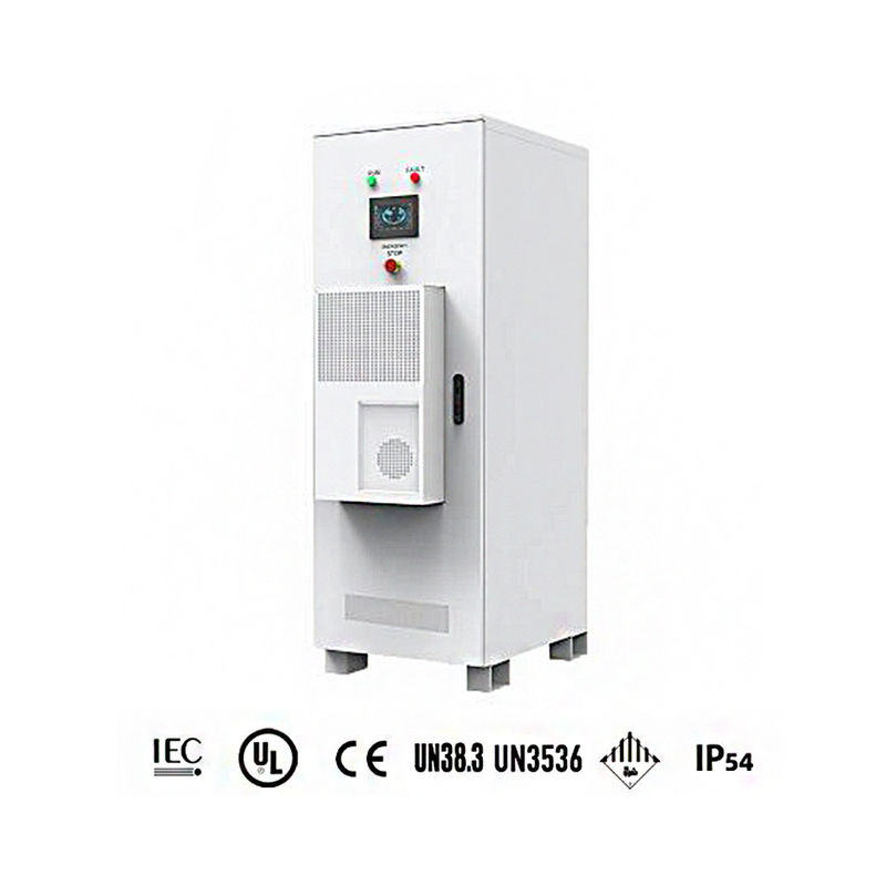 IP54 todo em um integrou o armário de armazenamento exterior da bateria de lítio de 100ah 30kw
