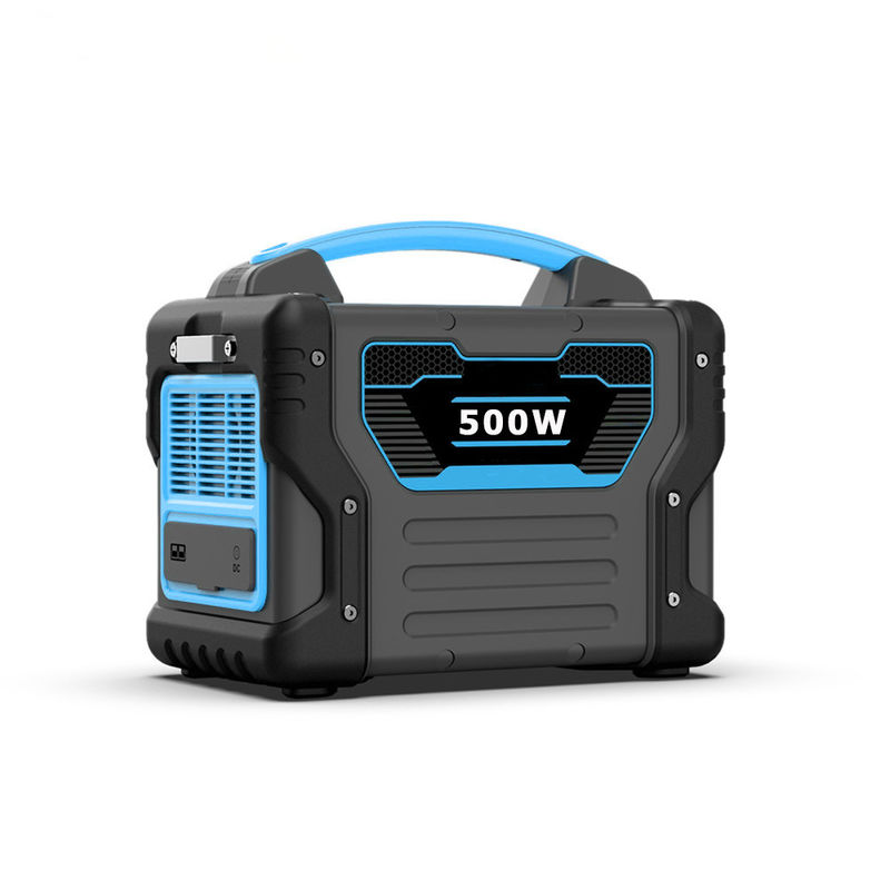 onda de seno pura de pouco peso portátil recarregável 110v da central elétrica 500w MPPT para acampar