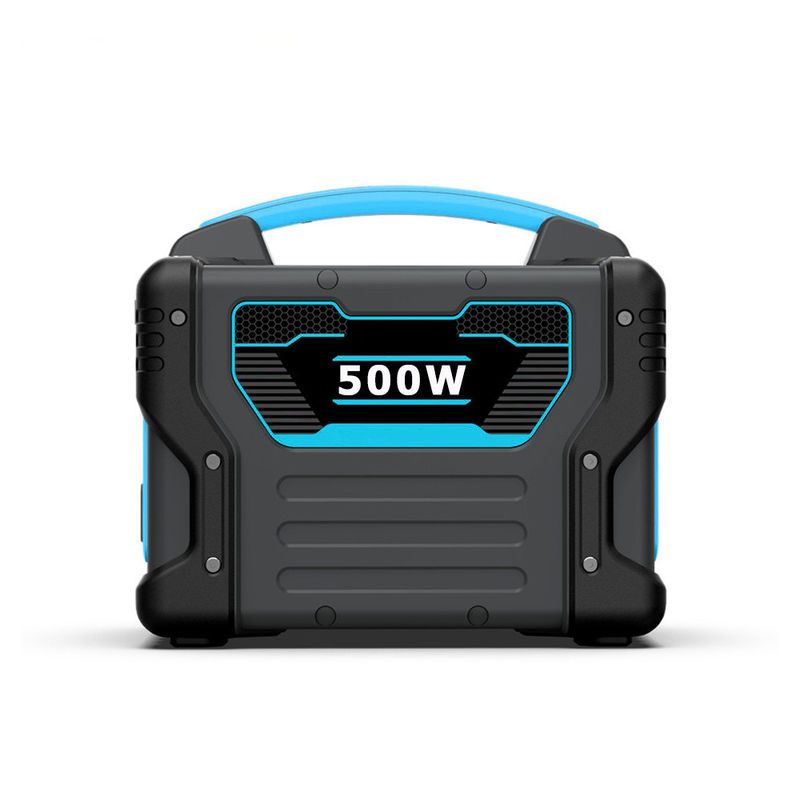 onda de seno pura de pouco peso portátil recarregável 110v da central elétrica 500w MPPT para acampar