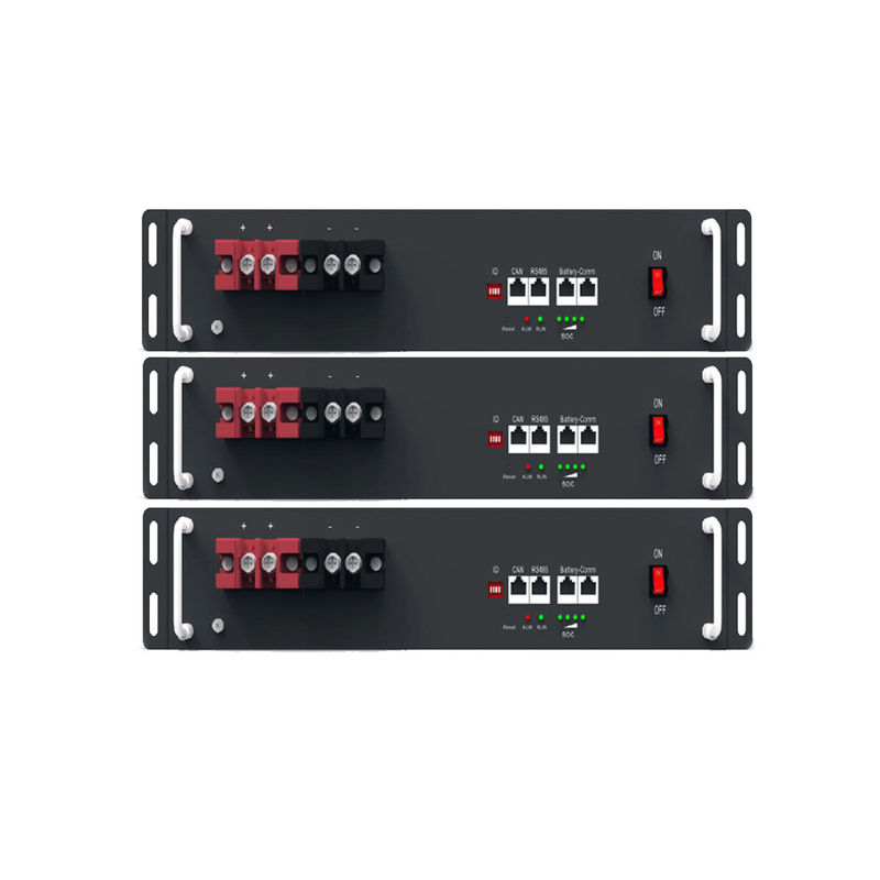 bateria Lifepo4 da cremalheira da bateria solar 10kwh da montagem em rack de 51.2V 210Ah para o painel solar
