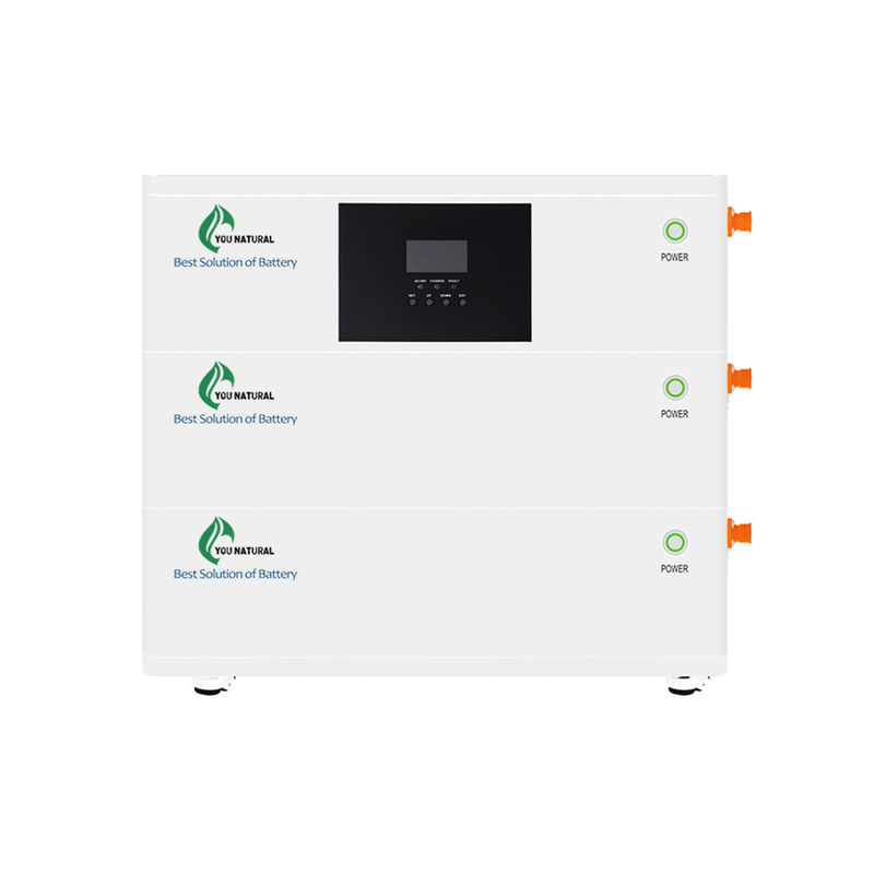 sistema 48V 10kWh do armazenamento de energia da casa 220V fora do sistema do armazenamento da bateria da energia solar do inversor e da bateria da grade