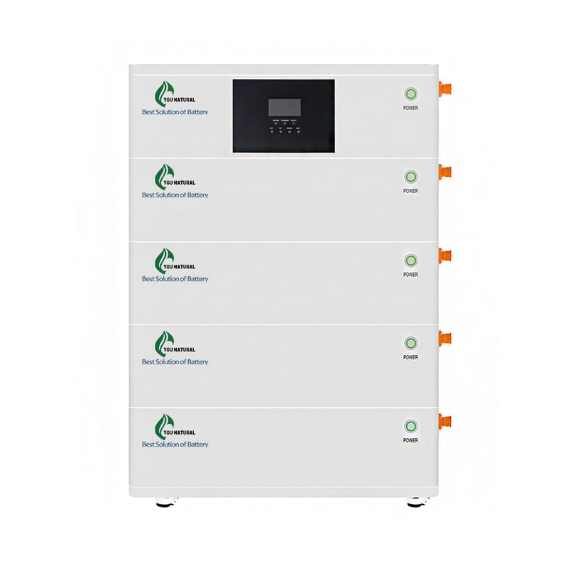 Tudo em uma bateria empilhável 20kw da casa Lifepo4 fora do armazenamento da bateria solar da grade