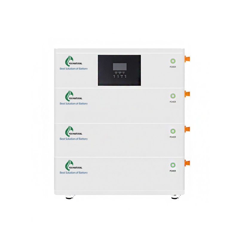 sistema de bateria 15kw empilhável 48v 300ah fora da bateria de lítio recarregável do armazenamento do poder da grade