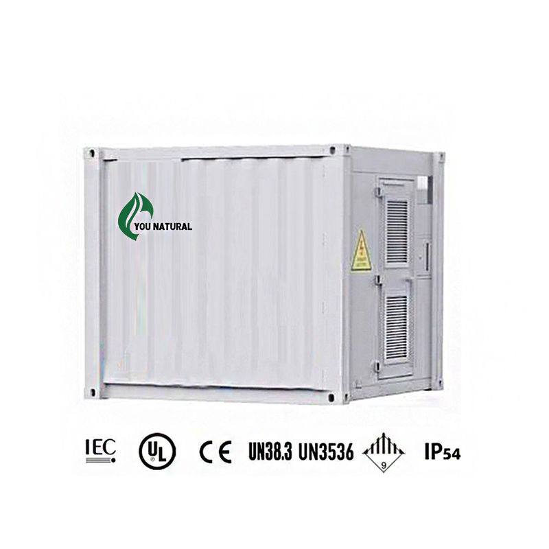 Tudo em um lítio Ion Phosphate Battery do recipiente 100kw 243kwh do sistema do armazenamento de energia de ESS 5ft