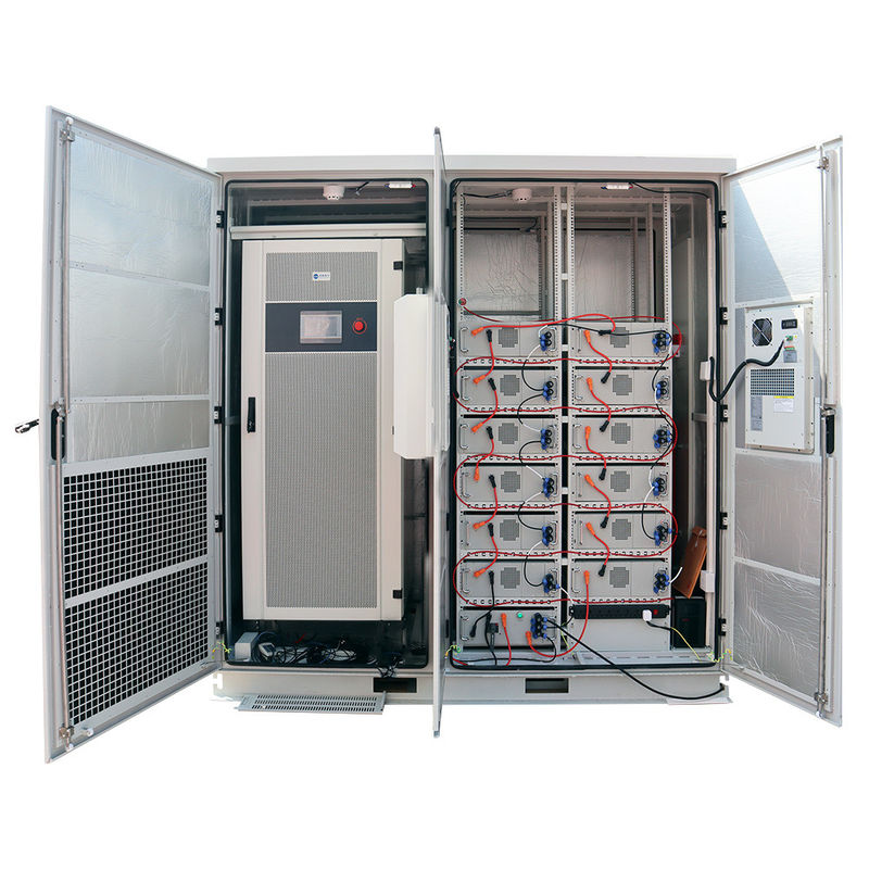 Lítio comercial industrial Ion Phosphate Battery de BESS Battery Storage Cabinet 30kw 60kwh da pequena escala