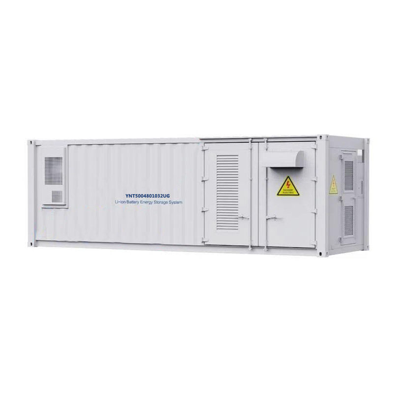 Grade da energia da bateria do sistema 51.2v 500kw LiFePo4 do armazenamento de energia do recipiente das soluções do recipiente ESS do UL 20ft