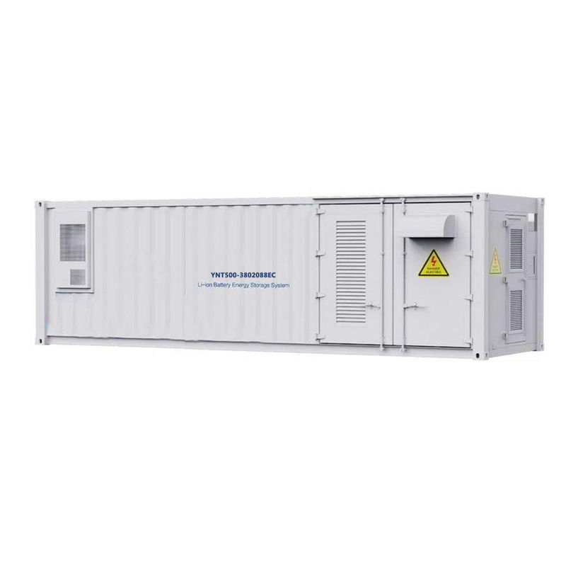 grade habilitado da energia da bateria das soluções 500kw LiFePo4 do CE ESS do recipiente de armazenamento da energia de 30ft