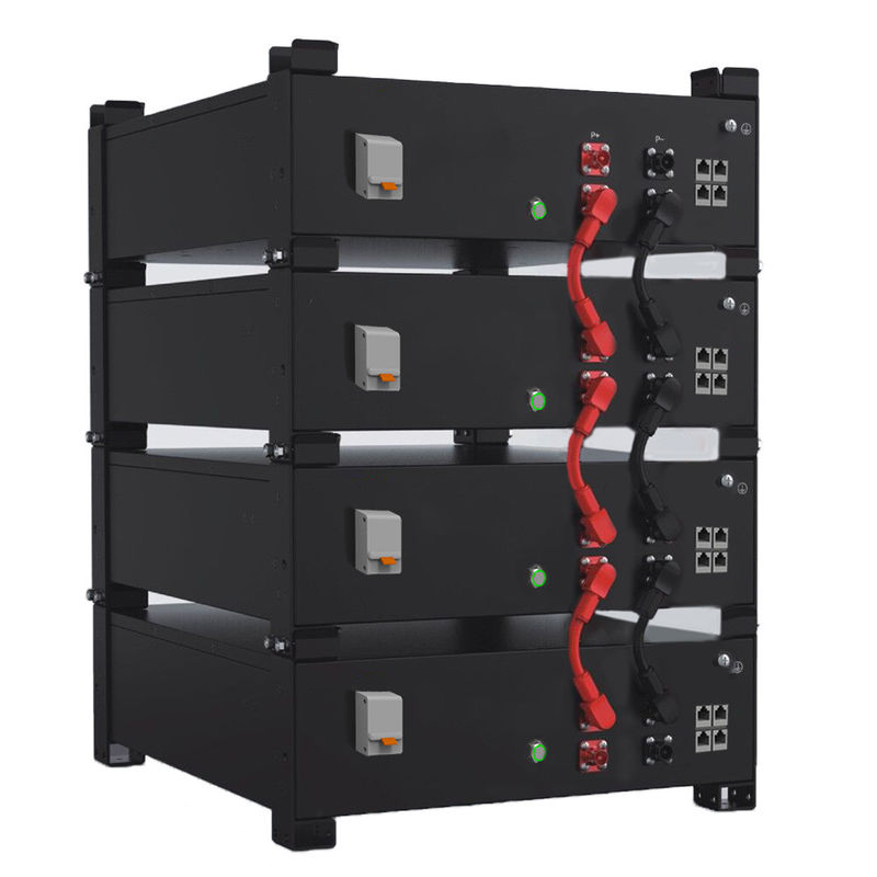 armazenamento de Ion Battery For Solar Energy do lítio da bateria 400ah da cremalheira do servidor de 20480Wh 51.2V Lifepo4