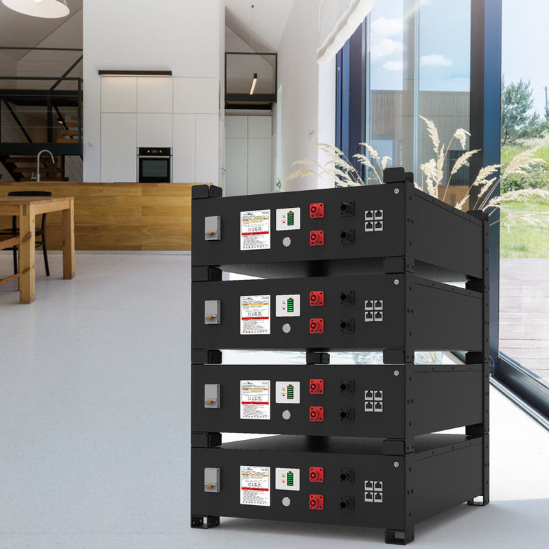 armazenamento de Ion Battery For Solar Energy do lítio da bateria 400ah da cremalheira do servidor de 20480Wh 51.2V Lifepo4