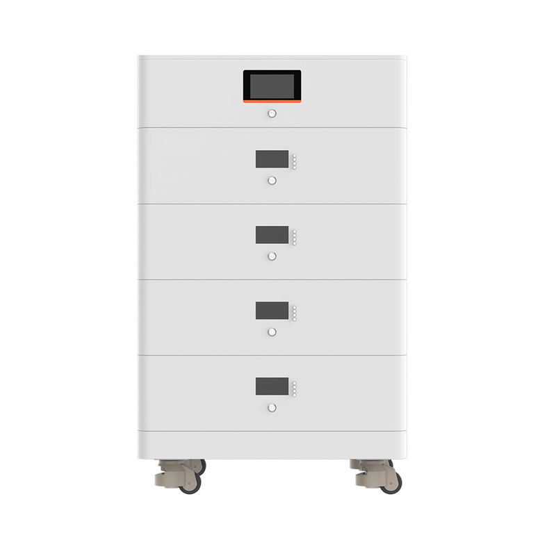 6000 armazenamento empilhável da bateria da energia solar do bloco 14336Wh 51.2V 70Ah da bateria do ciclo