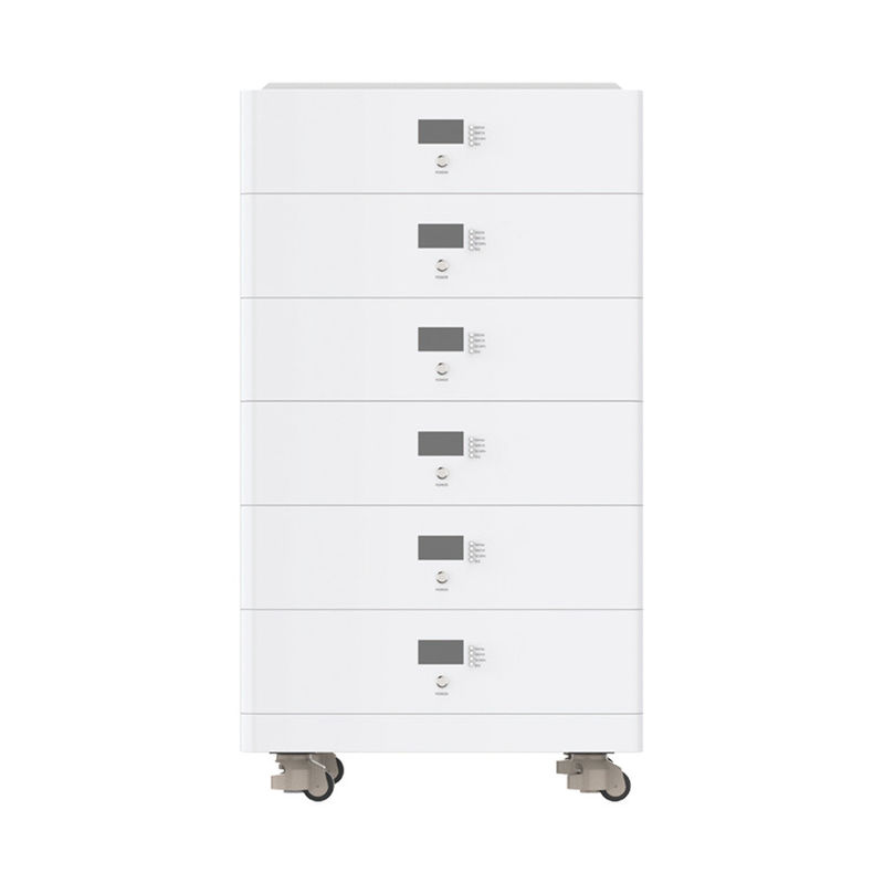 Armazenamento de energia empilhável impermeável da célula solar do sistema de bateria Ip55 21504Wh 51.2V 70ah