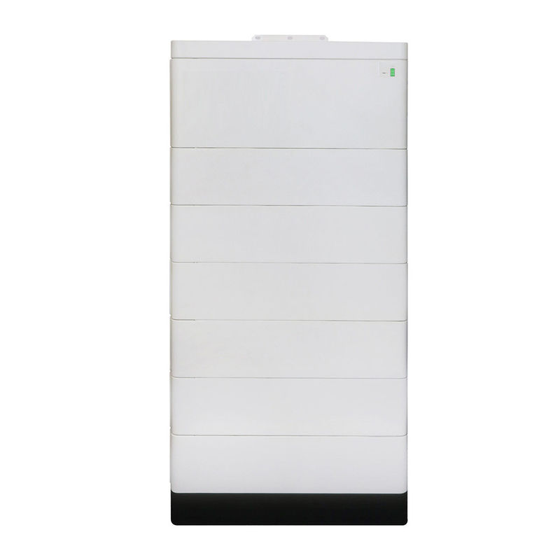 sistema de alta tensão empilhável do armazenamento da bateria da energia solar de sistema de bateria 5120Wh 51.2V 50Ah