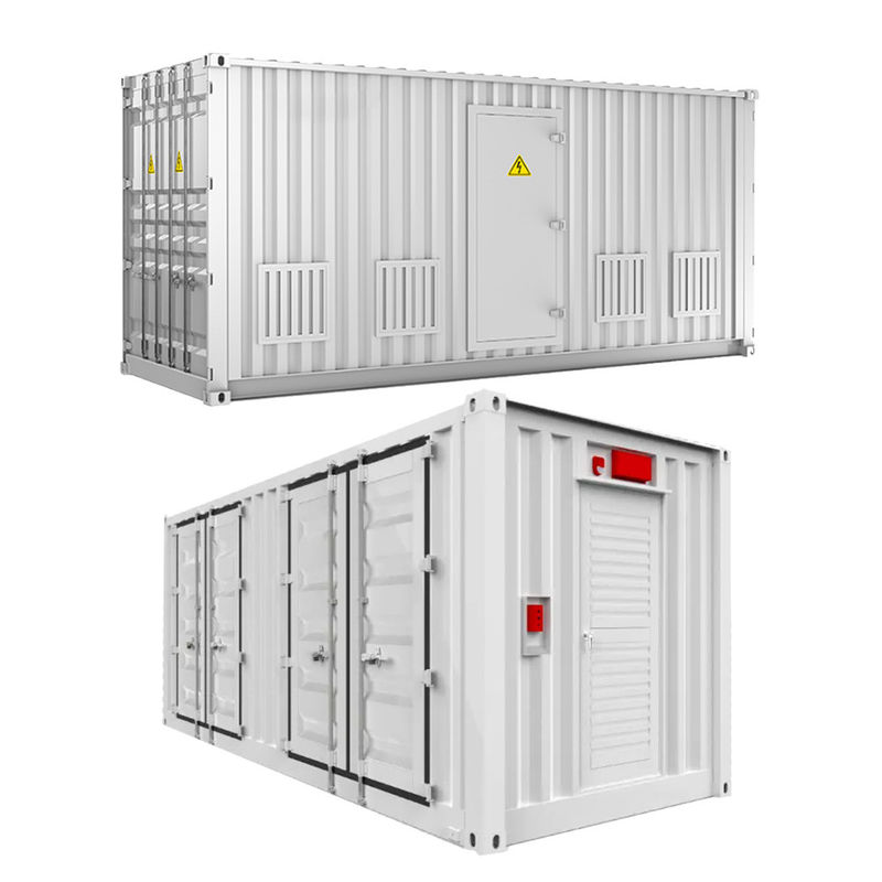 Sistema de armazenamento de energia industrial comercial ESS Sistema de armazenamento de energia de contêiner personalizado de 20 pés 500 kW