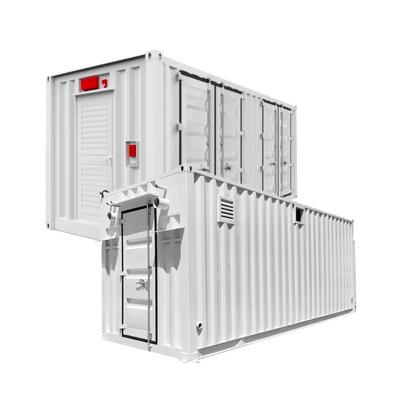 20ft Contenedores de armazenamento de energia Bateria de lítio ferro fosfato 500KW Sistema de armazenamento de energia