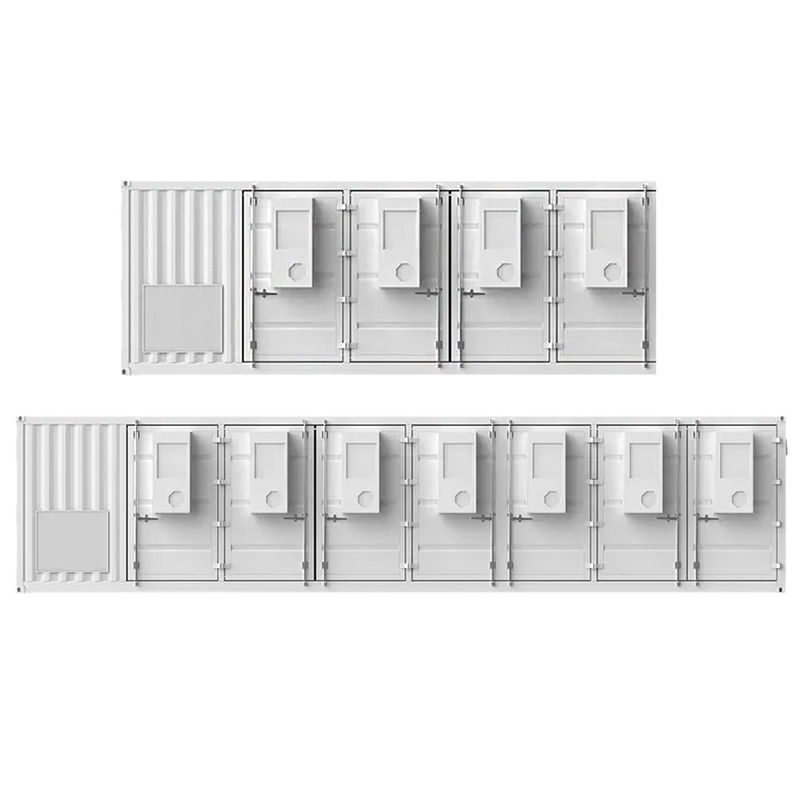 Sistema de armazenamento de energia de 3MWH em recipiente integrando bateria solar de lítio ferro fosfato de 1000kW / 3870kWh