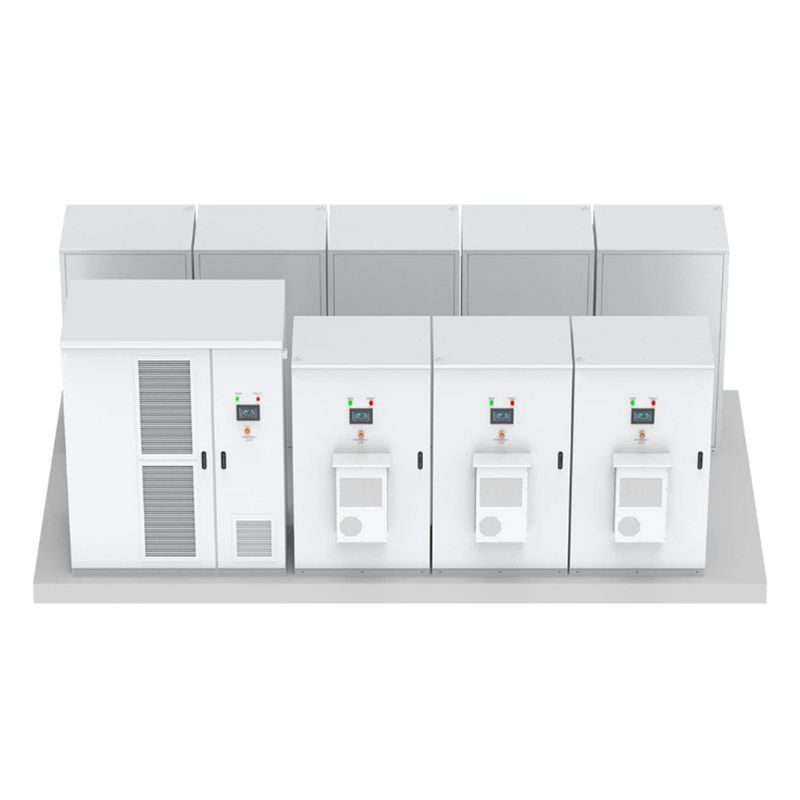 768V 500kW Armário de armazenamento de energia exterior escalável 62.5KW*8 Bateria de lítio