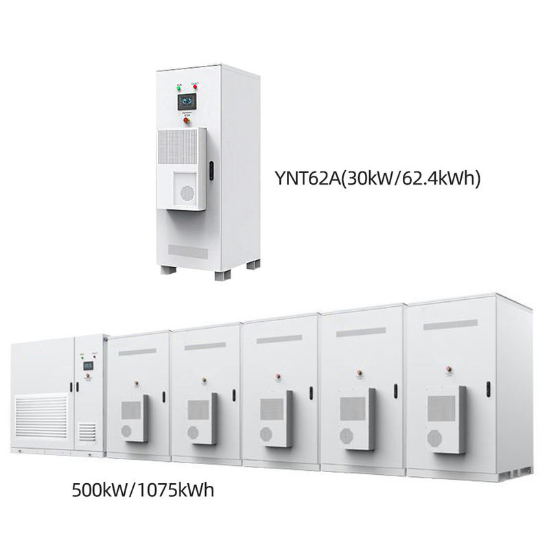 Armário de armazenamento de energia de 10 T Unidade de armazenamento de energia de 1075 kWh com sistema de supressão de incêndio