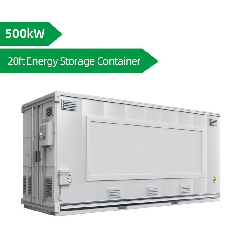 Container de sistema de armazenamento de energia de 20 pés Bateria de íons de lítio de 1MWh para aplicações domésticas