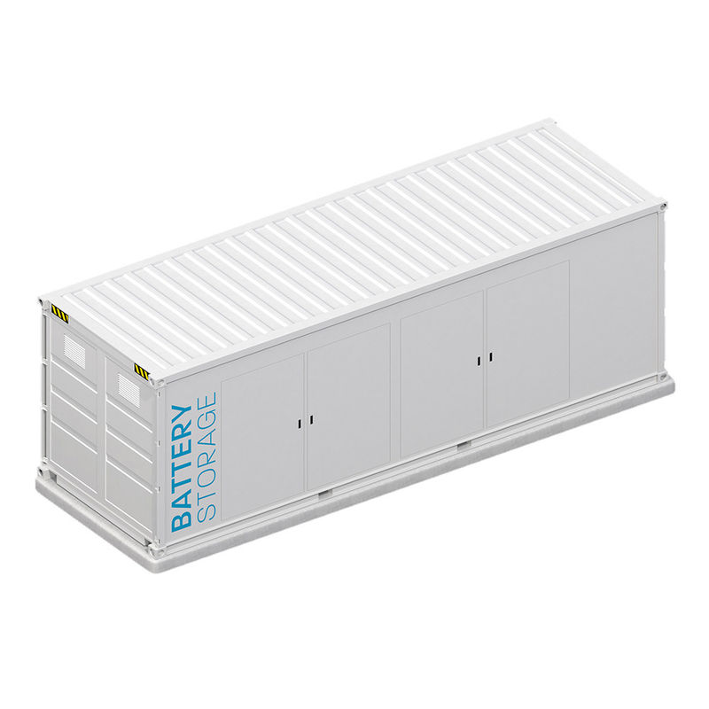 Bess Solar Lifepo4 Bateria 215 Kwh Grede híbrida Sistema de armazenamento de energia para recipientes comerciais industriais