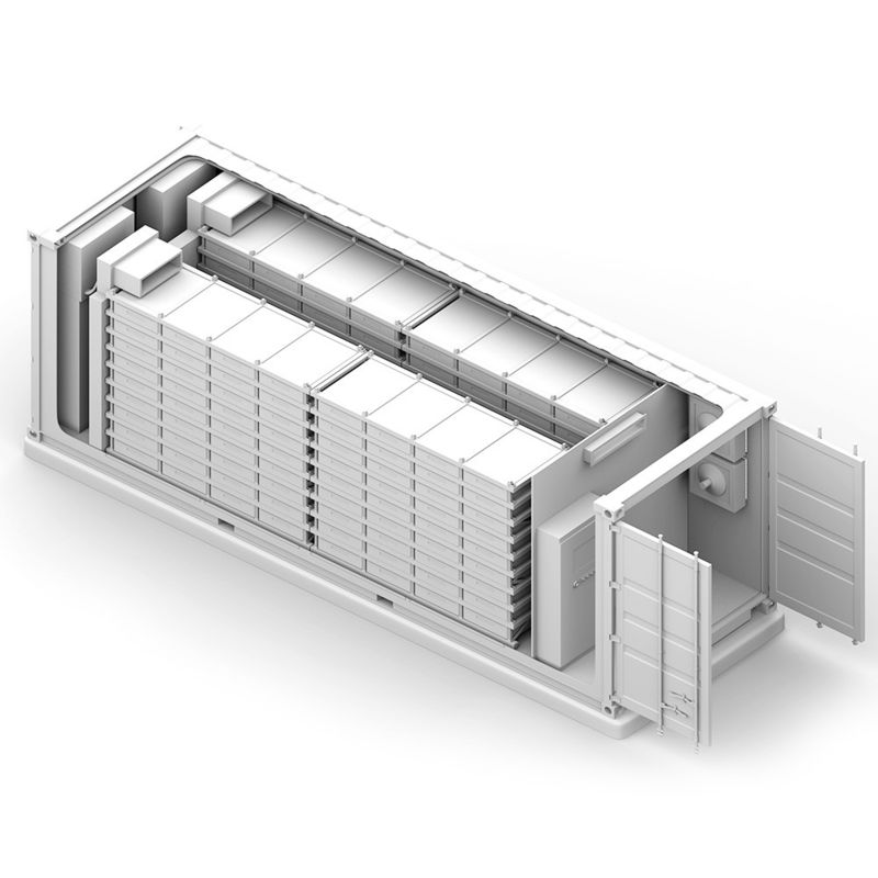 Alta tensão 500KW 1mwh Sistemas de armazenamento de energia por bateria solar Industrial 1MW BESS em contêineres Comercial