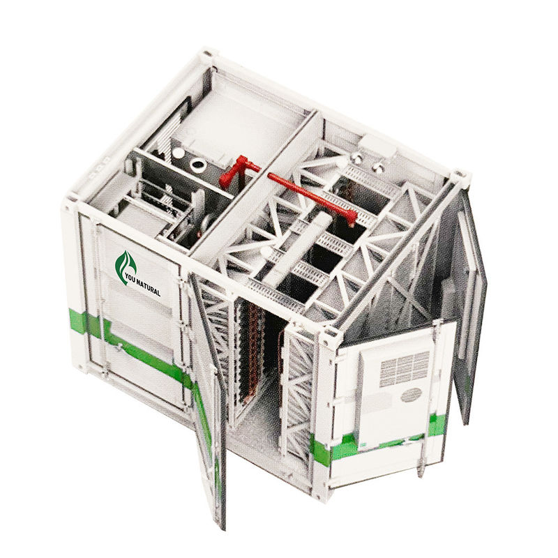 Container de armazenamento de energia Fábrica de armazenamento de baterias para negócios 500kW Sistemas industriais de armazenamento de energia