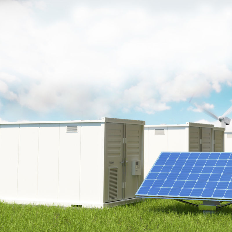 Container de armazenamento de energia solar de grande escala comercial e industrial 500kwh Container Bateria ESS