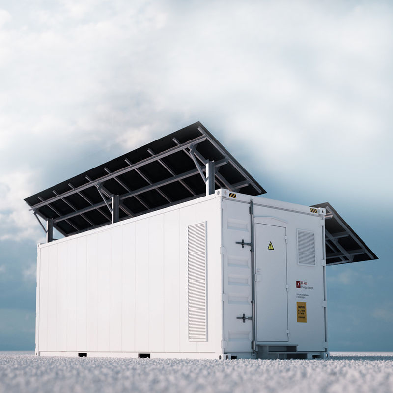 Container de armazenamento de energia Preço de fábrica Armazenamento de energia solar 500KWh Bateria Container Sistema de armazenamento de energia Industrial