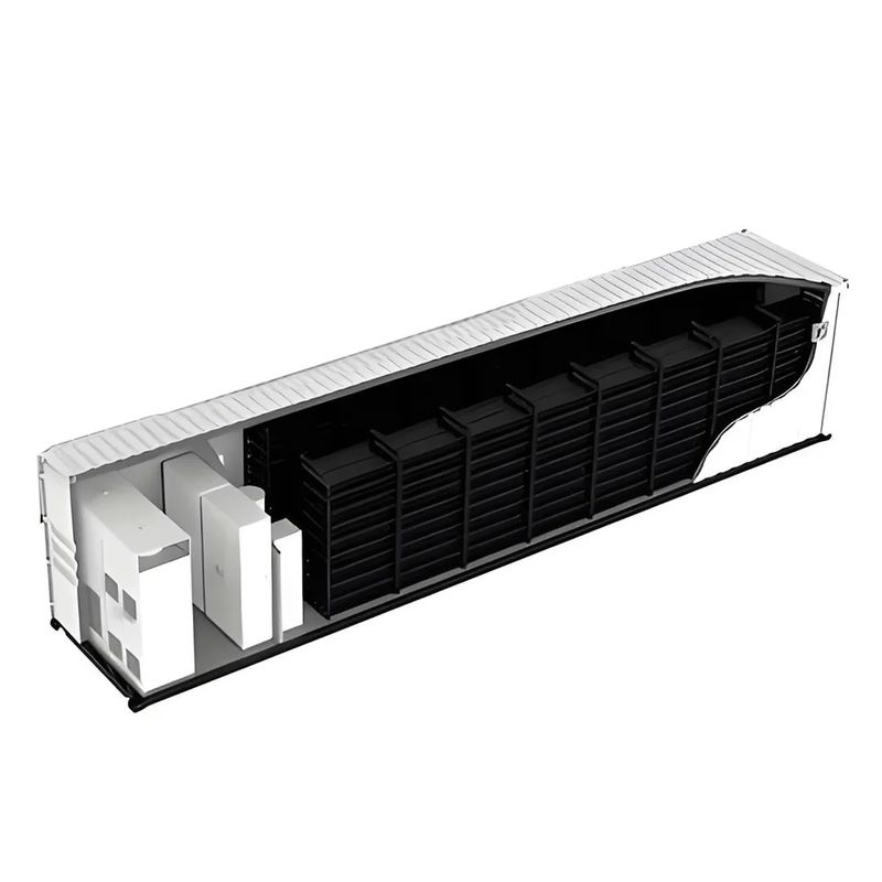 Sistema de armazenamento de energia LFP de nível de carga de 75 t 960-1401,6V IP54