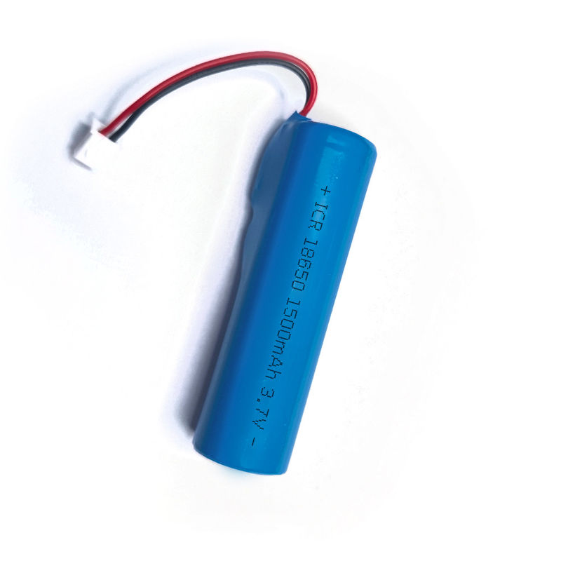 Bateria recarregável 18650 de longa duração com corrente de carga de 0,2C-1C e química de íons de lítio