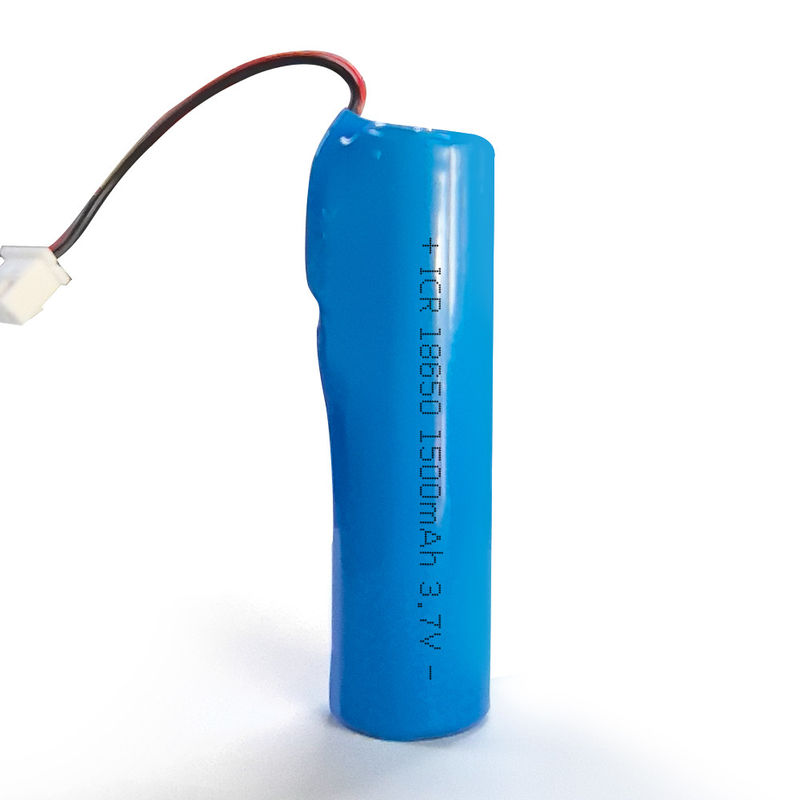 Bateria recarregável 18650 de longa duração com corrente de carga de 0,2C-1C e química de íons de lítio